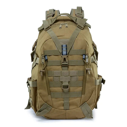 Sac à Dos Camouflage Homme Camel - Sac Tactique Militaire