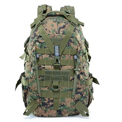 Sac à Dos Camouflage Homme Camel - Sac Tactique Militaire