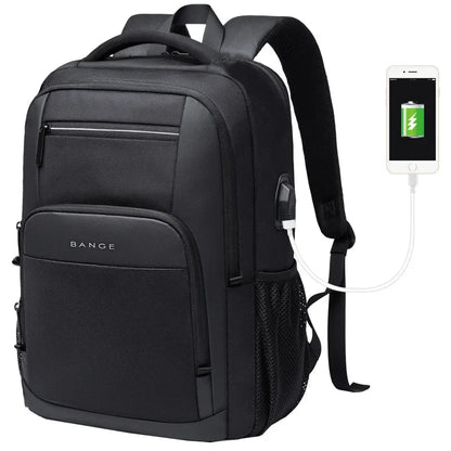 Sac à Dos Homme pour Ordinateur Noir - Port USB Intégré