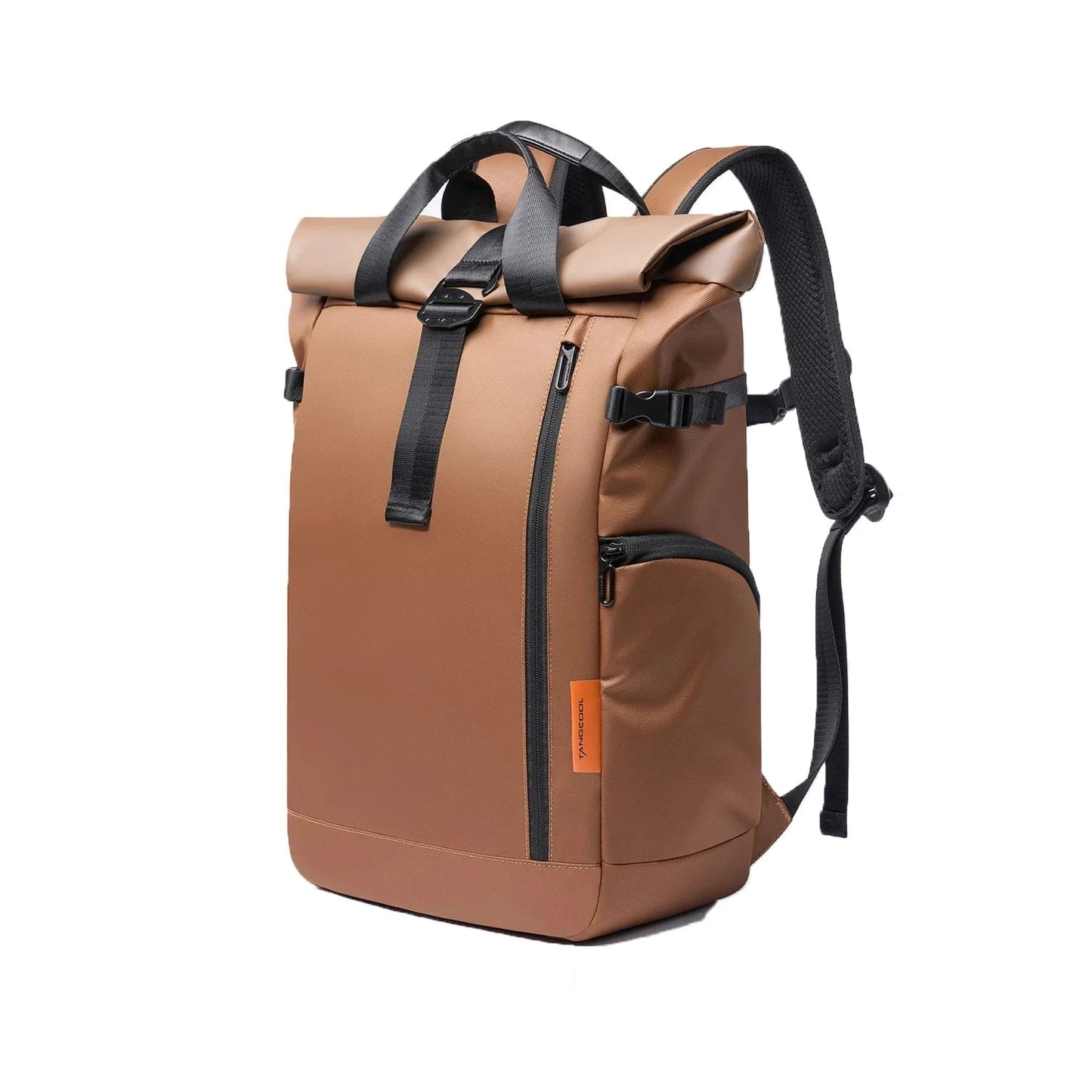 Sac à Dos Multifonction Noir pour Homme - Fermeture Roulée