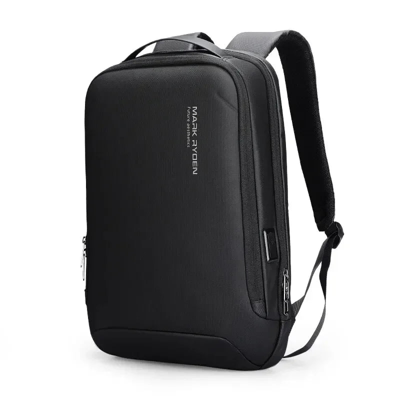 Sac à Dos pour Ordinateur Homme Noir - Format Compact Léger