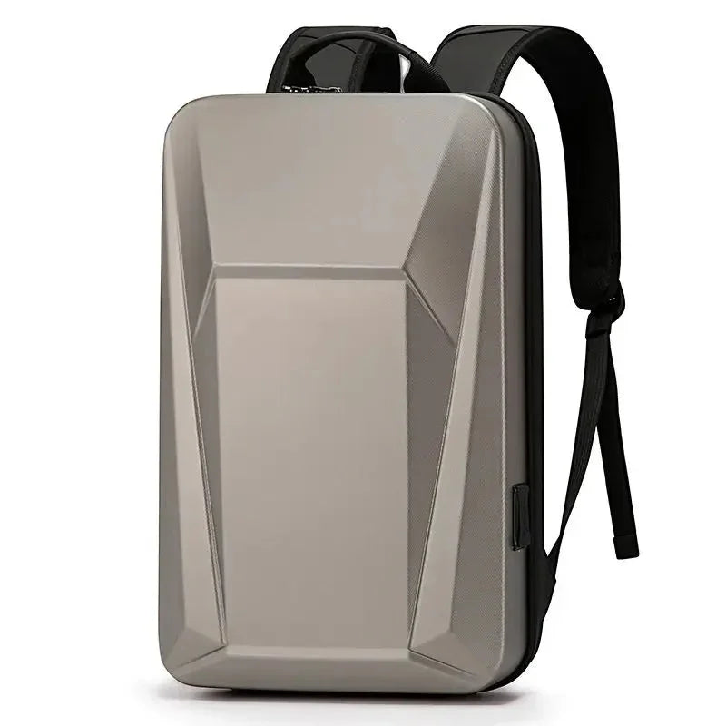 Sac à Dos Rigide pour Homme - Coque Structurée Futuriste