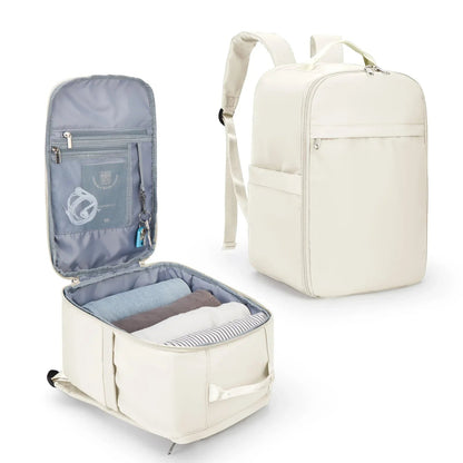 Sac à Dos Valise Cabine Noir avec Compartiment Organisateur Homme