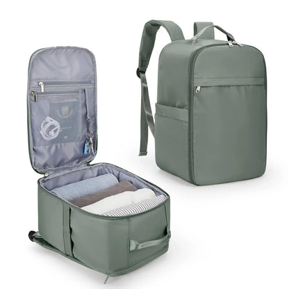 Sac à Dos Valise Cabine Noir avec Compartiment Organisateur Homme