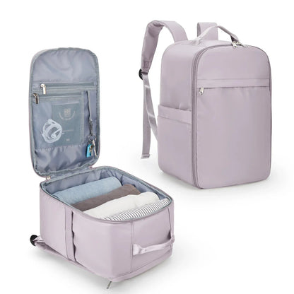 Sac à Dos Valise Cabine Noir avec Compartiment Organisateur Homme