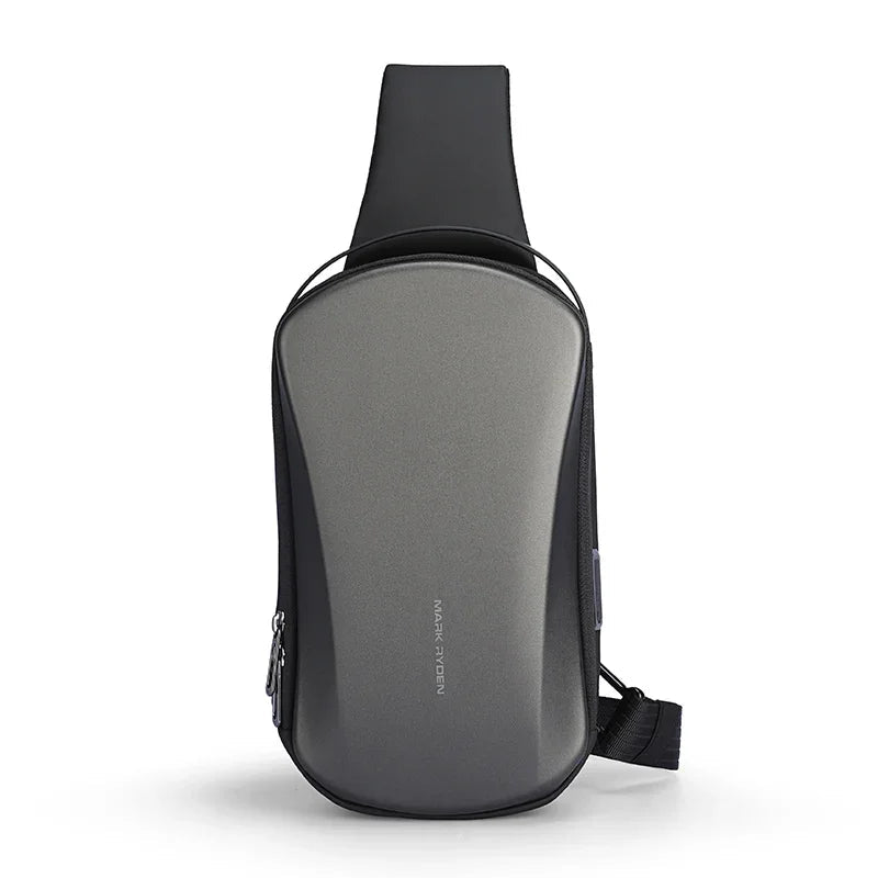 Sac Bandoulière Homme Rigide, Coque Résistante et Design Épuré