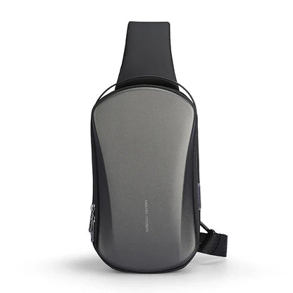 Sac Bandoulière Homme Rigide, Coque Résistante et Design Épuré
