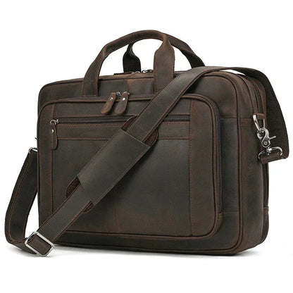 Sacoche Ordinateur Homme Tendance Noire, Cartable Moderne