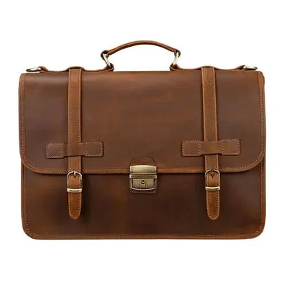 Sacoche Cuir Marron pour Homme