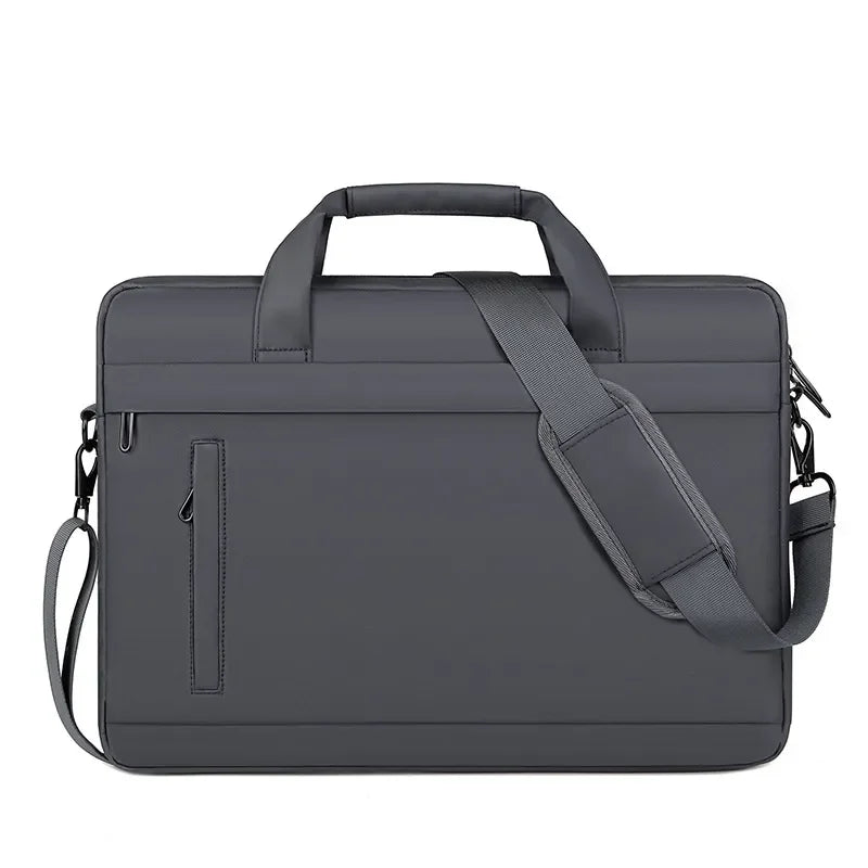 Sacoche Ordinateur Homme Tendance Noire, Cartable Moderne