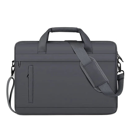 Sacoche Ordinateur Homme Tendance Noire, Cartable Moderne