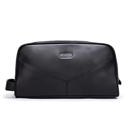 Trousse de Toilette en Cuir pour Homme, Multicolore et Compacte