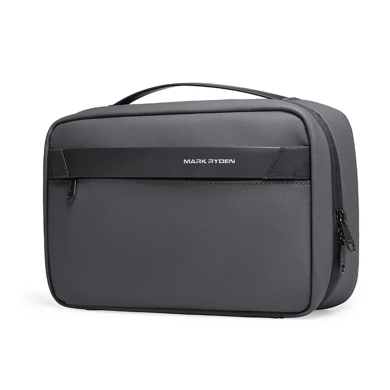 Trousse de Toilette Homme Luxe, Design Sobre et Structure Robuste